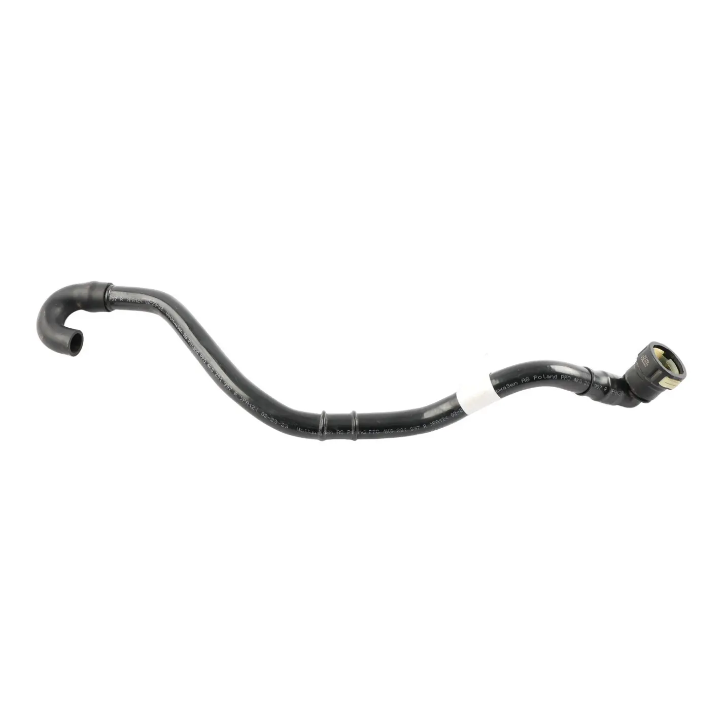 Audi A6 C8 Activated Carbon Filter Breather Pipe Hose Line 4K0201997R