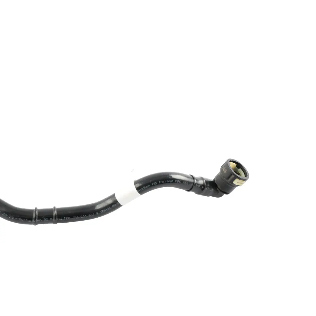 Audi A6 C8 Activated Carbon Filter Breather Pipe Hose Line - SKU 4K0201997R - Part number 4K0201997R