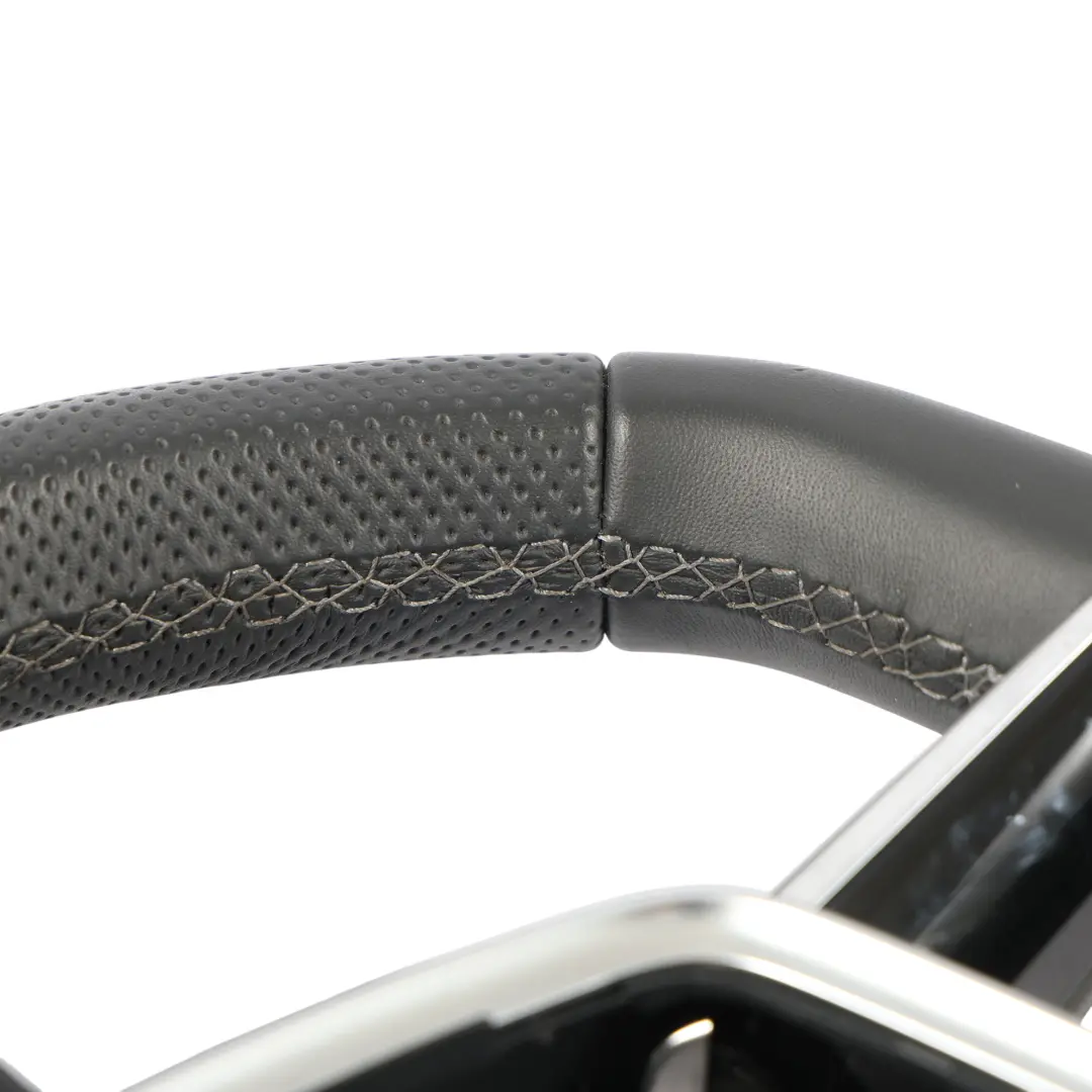 Cuero Fondo Plano Palanca de Cambio para Audi A6 C8 Volante S-Line con número de pieza 4K0419091BE Audi A6 C8 Volante S-Line Cuero Fondo Plano Palanca de Cambio - SKU 4K0419091BE - Número de pieza 4K0419091BE