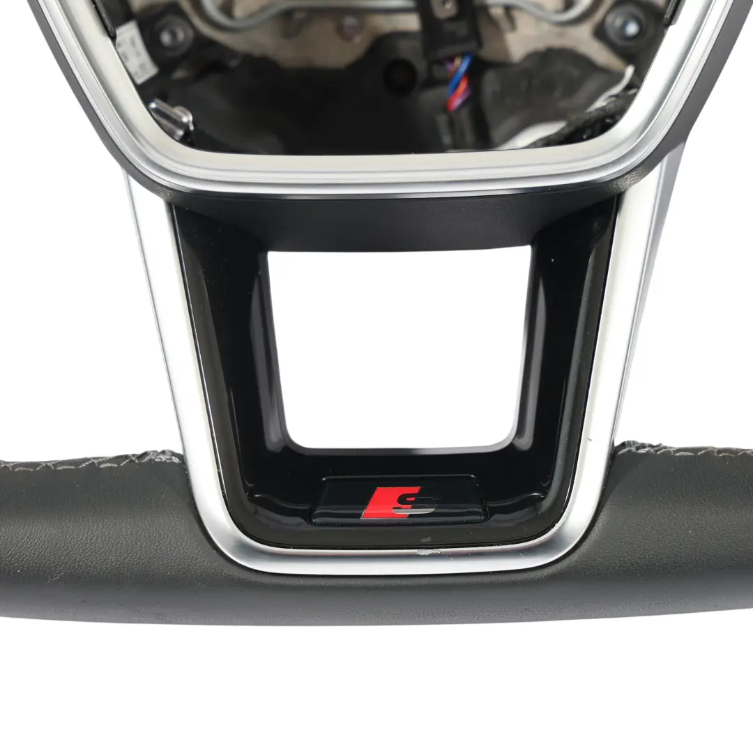 Audi A6 C8 Volant S-Line Cuir Méplat Palettes Changement Vitesse - SKU 4K0419091BE - Numéro de pièce 4K0419091BE