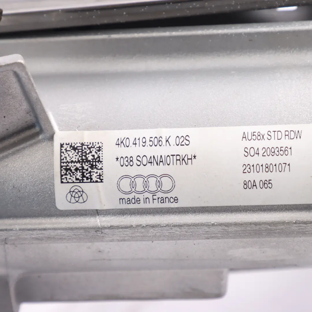 Audi A6 C8 Power Steering Column Mechanism Gear Rack - SKU 4K0419506K - Part number 4K0419506K