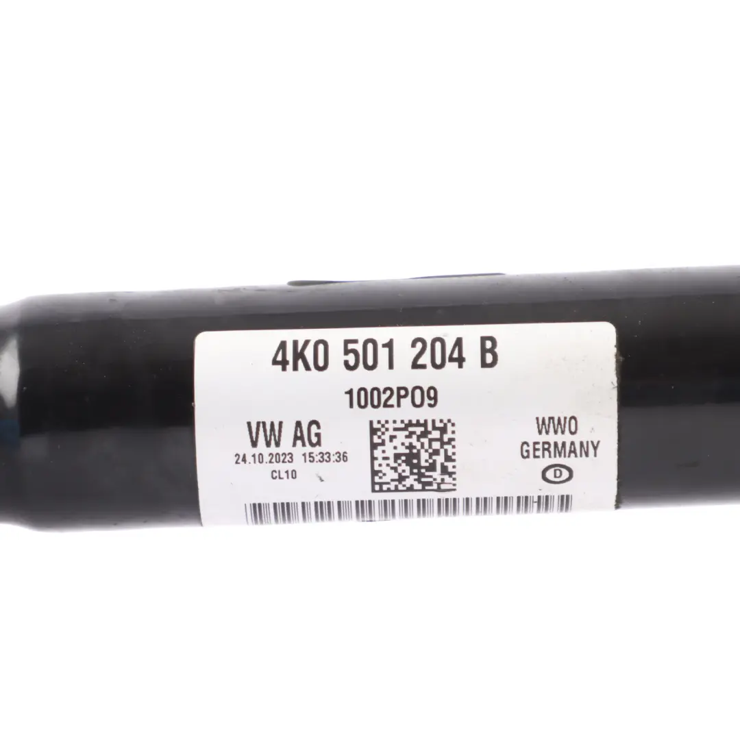 Axle Drive Shaft Right O/S to Audi A6 C8 Rear with Part number 4K0501204B Audi A6 C8 Rear Axle Drive Shaft Right O/S - SKU 4K0501204B - Part number 4K0501204B