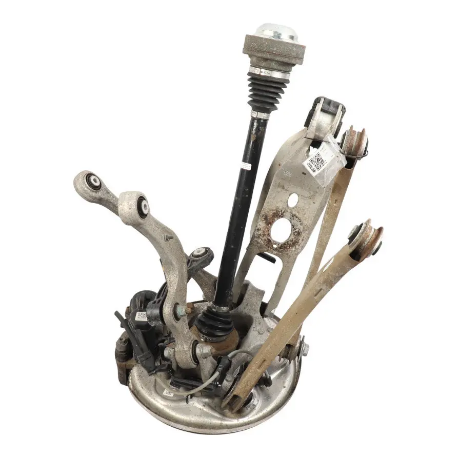 Suspension Leg Wheel Carrier Bearing Brake Disc Caliper Rear Left N/S to Audi A6 C8 with Part number 4K0505431C Audi A6 C8 Suspension Leg Wheel Carrier Bearing Brake Disc Caliper Rear Left N/S - SKU 4K0505431C-1 - Part number 4K0505431C