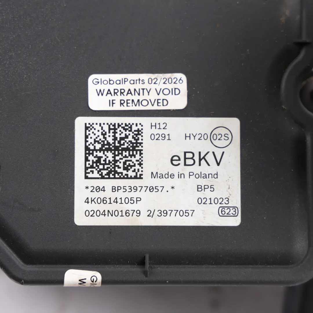 4K8 Brake Servo Booster Cylinder to Audi A6 C8 A7 with Part number 4K0614105P Audi A6 C8 A7 4K8 Brake Servo Booster Cylinder - SKU 4K0614105P - Part number 4K0614105P