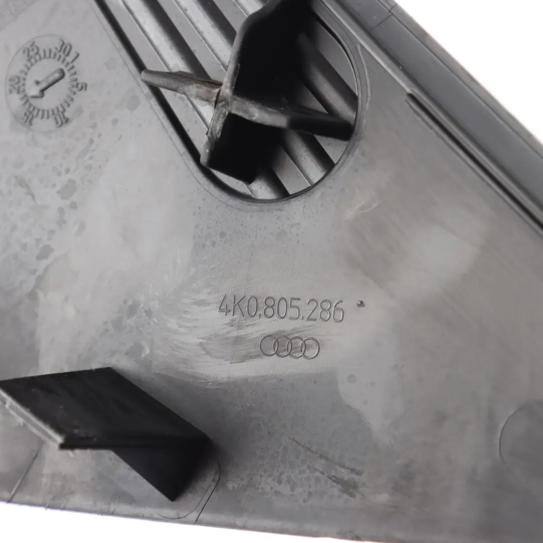 Audi A6 C8 Front Hood Bonnet Lock Cover Trim Surround - SKU 4K0805286 - Part number 4K0805286