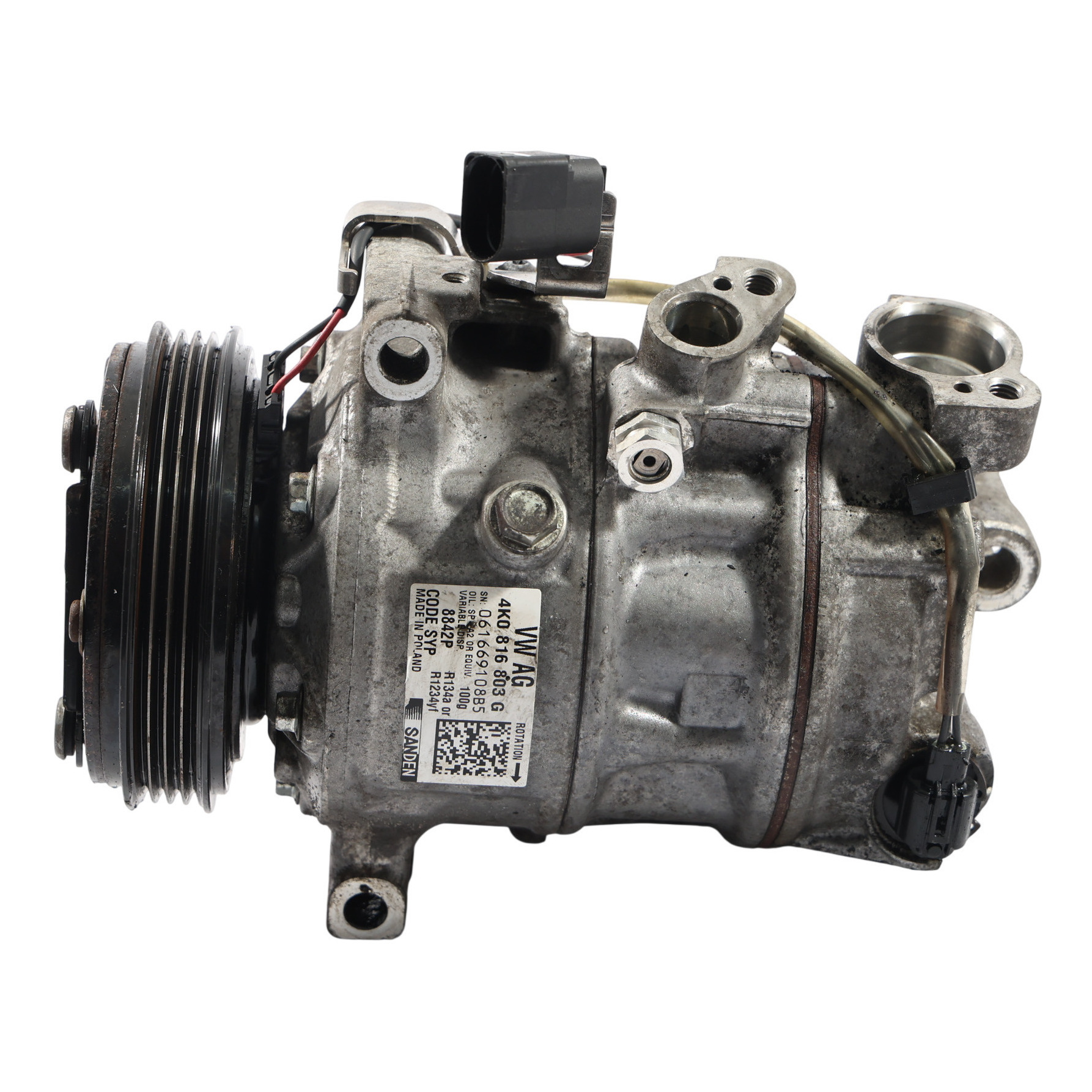 Audi A6 C8 A7 4K Air Conditioning A/C Air Con Pump Compressor Unit ...