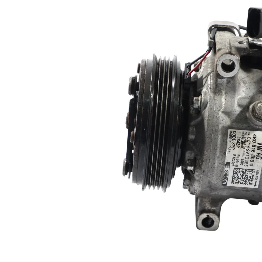 Audi A6 C8 A7 4K Aire Acondicionado A/C Bomba Aire Unidad Compresora - SKU 4K0816803G - Número de pieza 4K0816803G