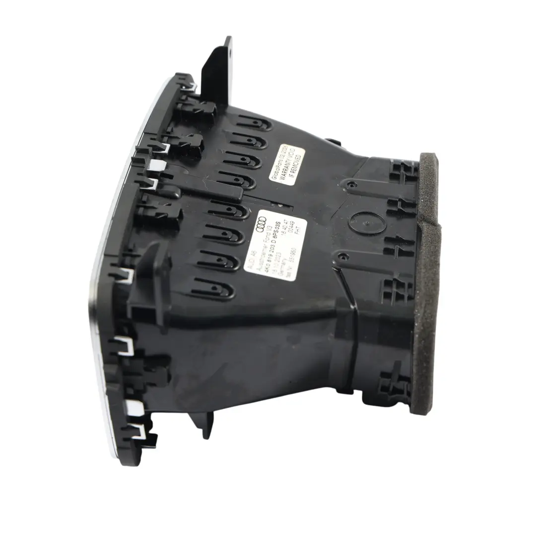 Griglia Bocchetta Console Centrale Posteriore Nero per Audi A6 C8 con numero di parte 4K0819203D Audi A6 C8 Griglia Bocchetta Console Centrale Posteriore Nero - SKU 4K0819203D - Numero di parte 4K0819203D