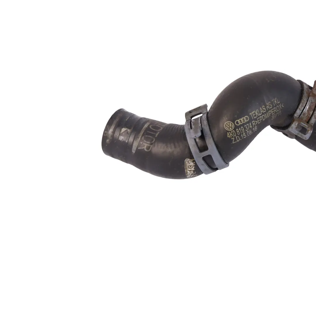 Audi A6 C8 3.0 TDI Engine Coolant Pipe Water Hose Cooling Line Tube - SKU 4K0819374R - Part number 4K0819374R