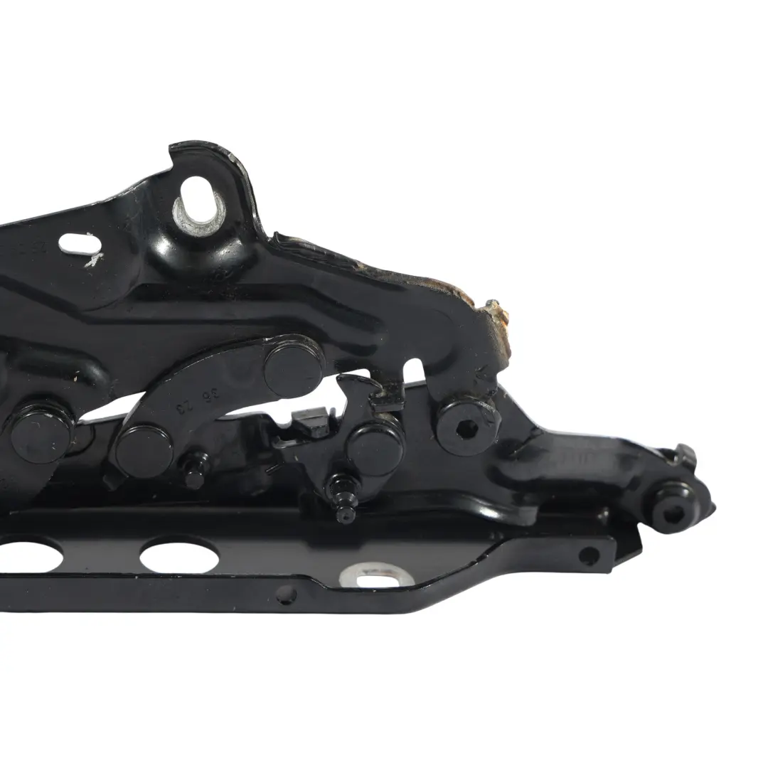 Audi A6 C8 Motor Hauben Scharnier Links Mythisch Schwarz - Y9T - SKU 4K0823301A-MYB - Teilenummer 4K0823301A