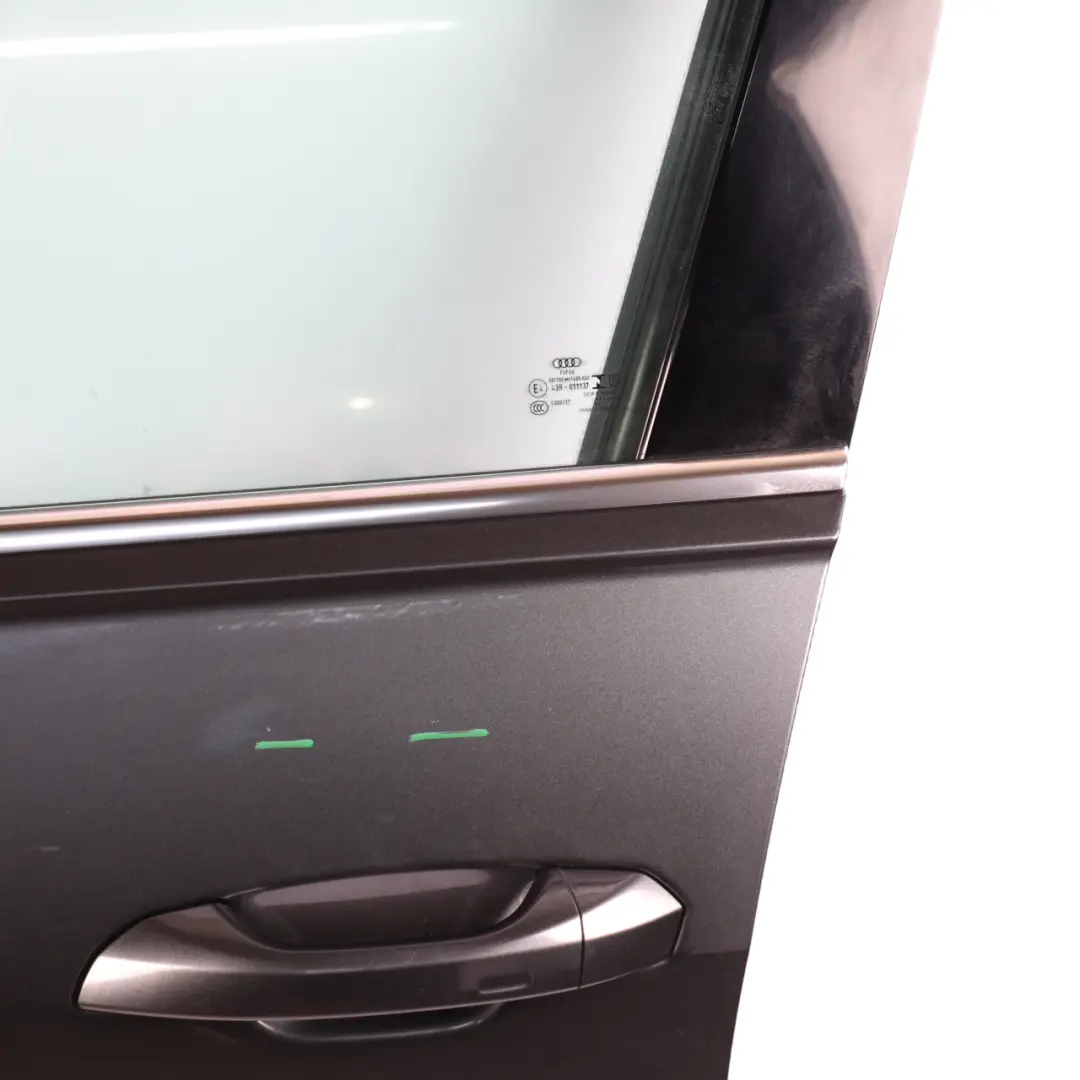 Front Door Left N/S Covering Daytona Grey Pearl Effect - Z7S to Audi A6 C8 with Part number 4K0831051A Audi A6 C8 Front Door Left N/S Covering Daytona Grey Pearl Effect - Z7S - SKU 4K0831051A-DGR - Part number 4K0831051A