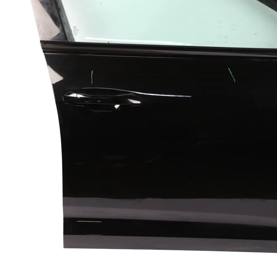 Front Door Right O/S Covering Mythical Black Metallic - Y9T to Audi A6 C8 with Part number 4K0831052B Audi A6 C8 Front Door Right O/S Covering Mythical Black Metallic - Y9T - SKU 4K0831052B-MYB - Part number 4K0831052B