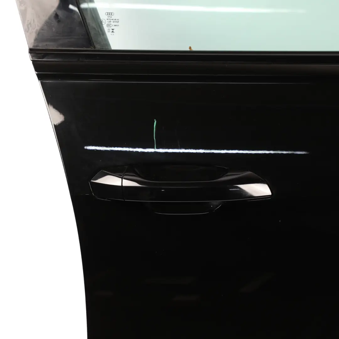 Front Door Right O/S Covering Mythical Black Metallic - Y9T to Audi A6 C8 with Part number 4K0831052B Audi A6 C8 Front Door Right O/S Covering Mythical Black Metallic - Y9T - SKU 4K0831052B-MYB - Part number 4K0831052B