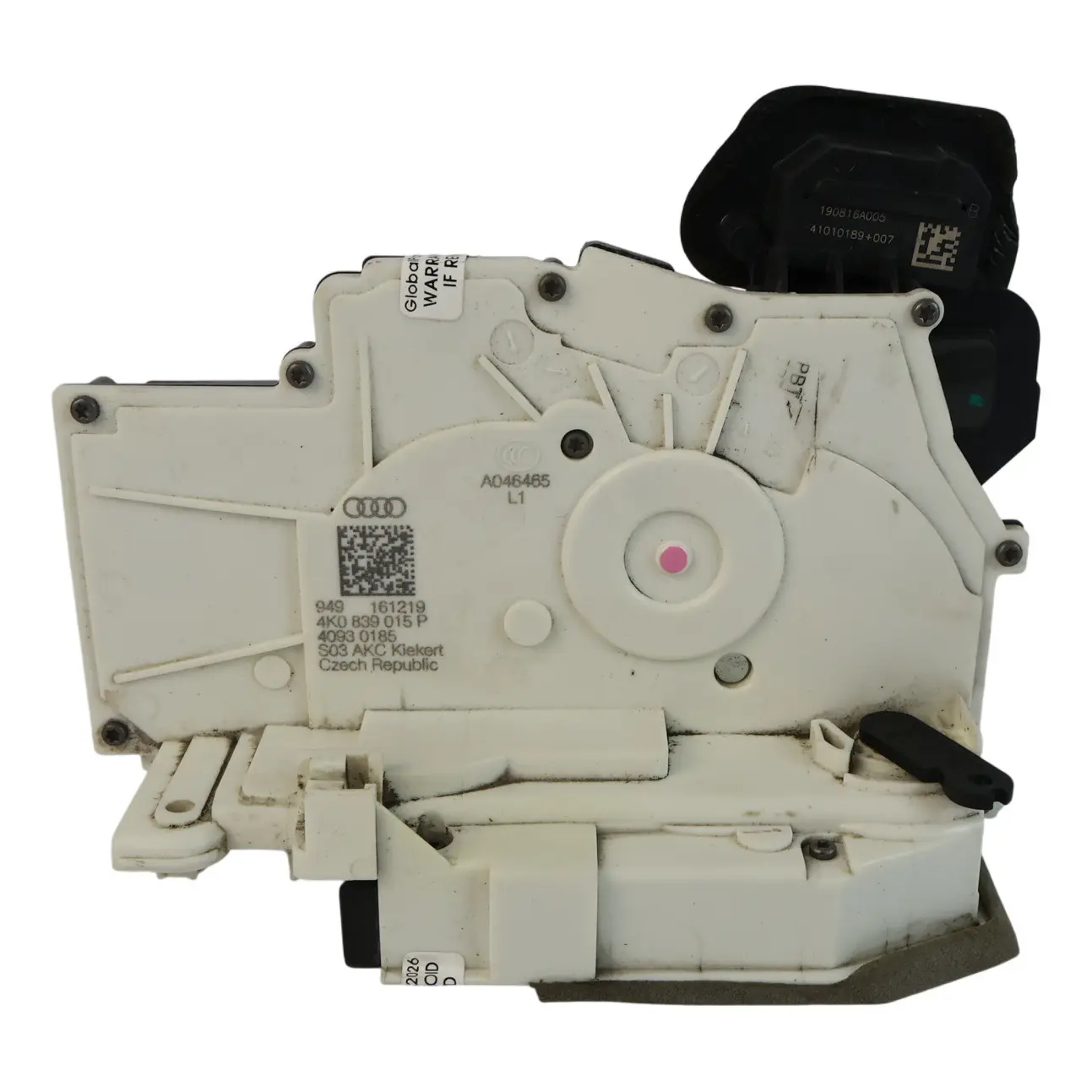 Audi A6 C8 A7 4G Q8 Zamek Drzwi Tylny Lewy Tył Mechanizm Zamka 4K0839015P