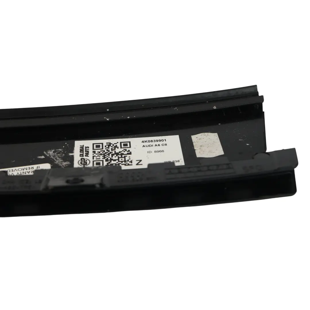 Audi A6 C8 RS6 B Pillar Trim Cover Finish Panel Exterior Left - SKU 4K0839901 - Numero di parte 4K0839901