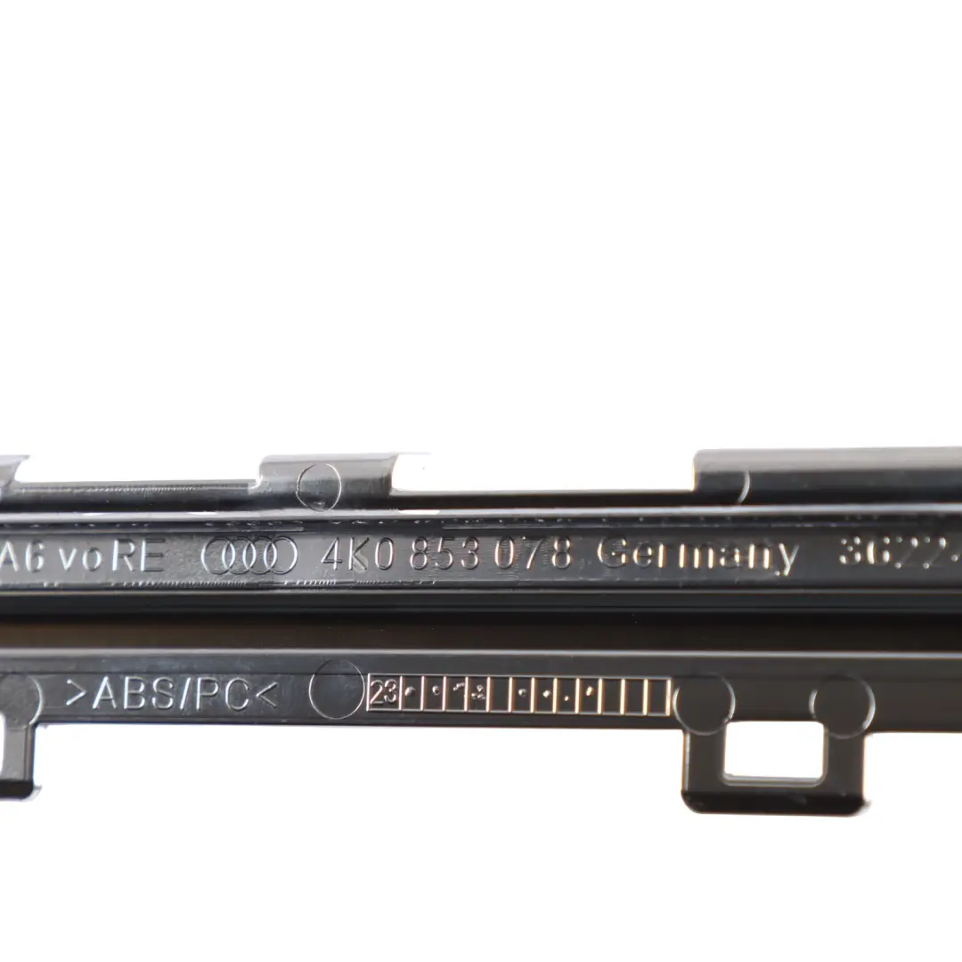 Trim Strip Moulding Cover Panel Chrome to Audi A6 C8 with Part number 4K0853078 Audi A6 C8 Trim Strip Moulding Cover Panel Chrome - SKU 4K0853078 - Part number 4K0853078