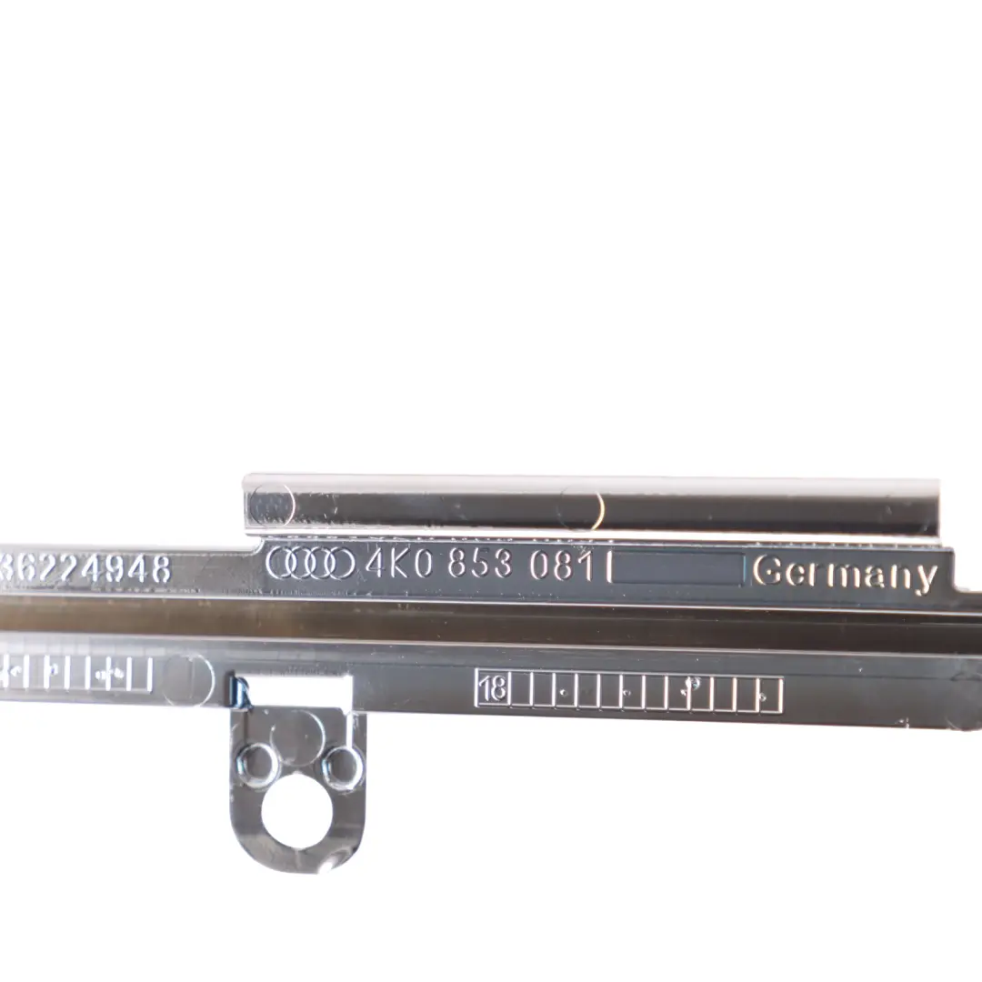 Audi A6 C8 Door Card Panel Cover Trim Strip Rear Left N/S Chrome - SKU 4K0853081 - Part number 4K0853081