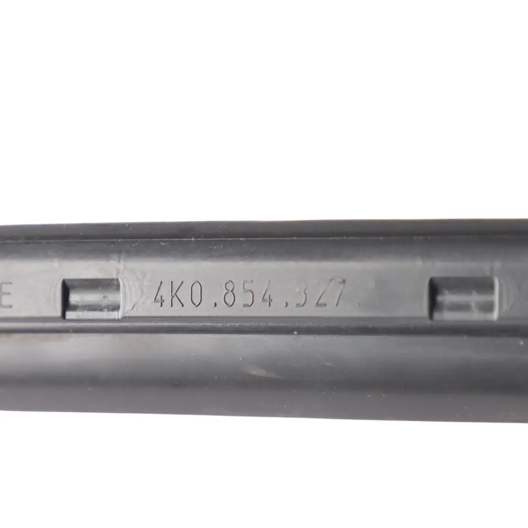 Front Windscreen Water Deflector Strip Moulding Left N/S to Audi A6 C8 with Part number 4K0854327 Audi A6 C8 Front Windscreen Water Deflector Strip Moulding Left N/S - SKU 4K0854327 - Part number 4K0854327