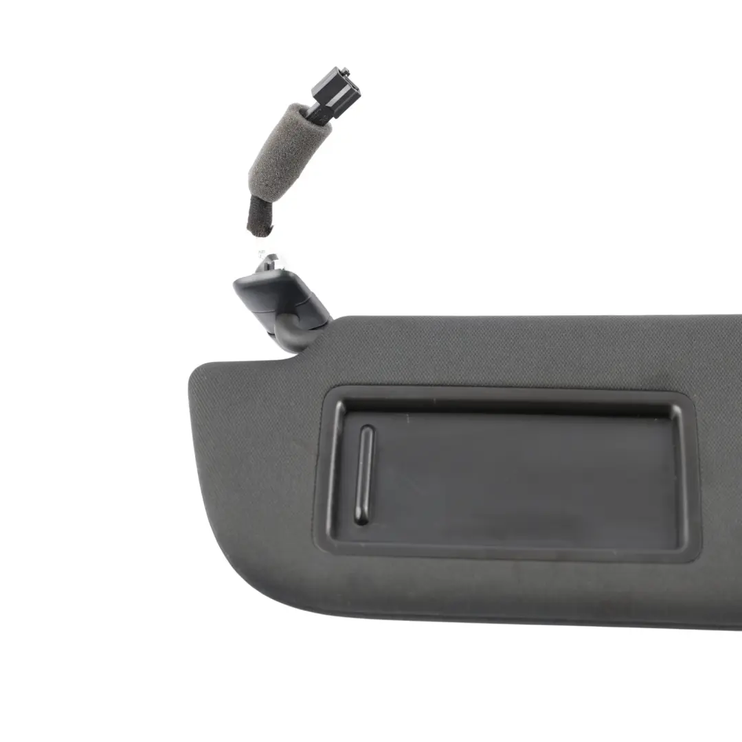 Sun Visor Cover Illuminated Mirror Left N/S Black to Audi A6 C8 with Part number 4K0857551A Audi A6 C8 Sun Visor Cover Illuminated Mirror Left N/S Black - SKU 4K0857551A - Part number 4K0857551A