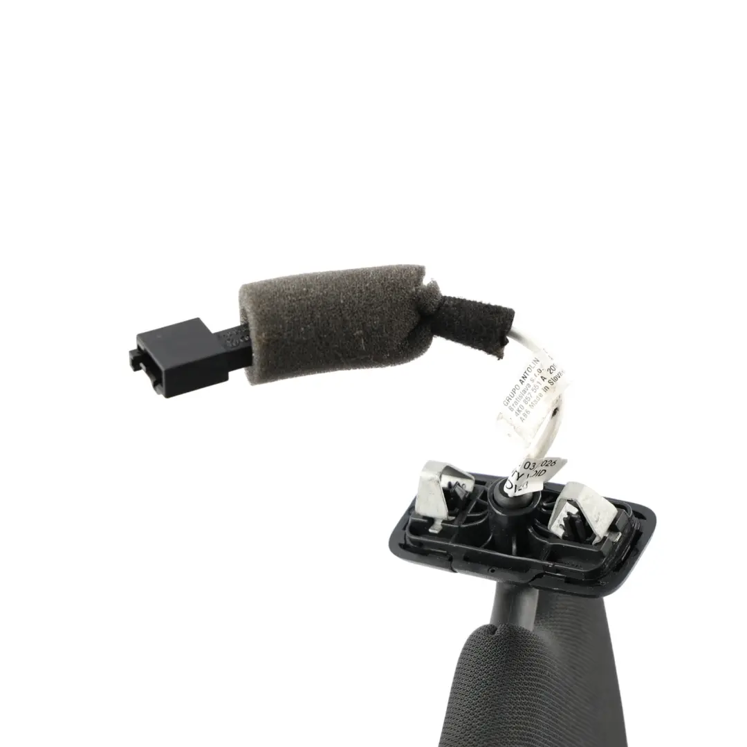 Audi A6 C8 Sun Visor Cover Illuminated Mirror Left N/S Black - SKU 4K0857551A - Part number 4K0857551A