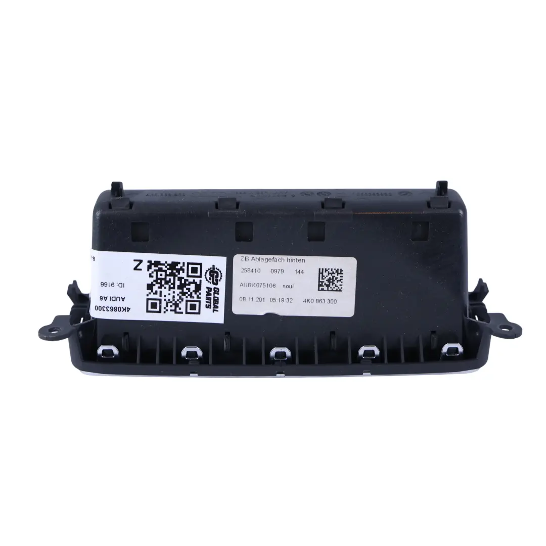 Audi A6 C8 A7 4K Mittelkonsole Ablagefach Tray Trim - SKU 4K0863300 - Teilenummer 4K0863300