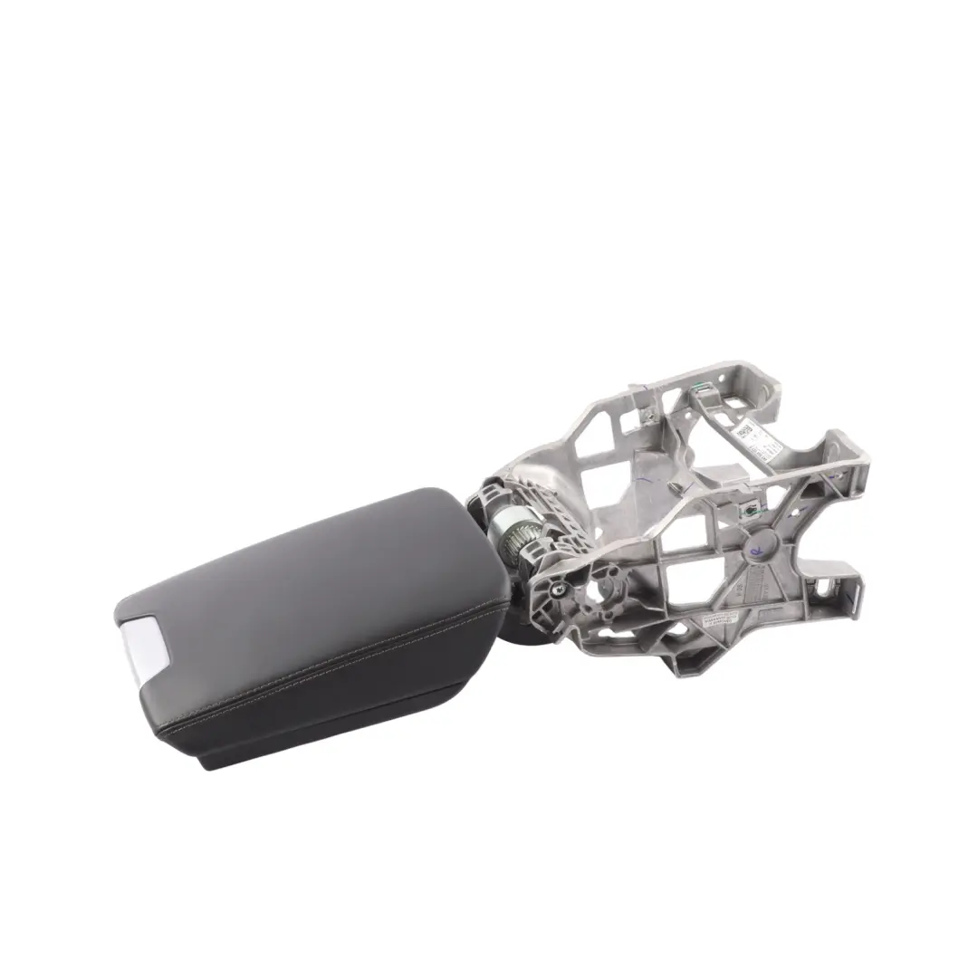 Audi A6 C8 Centre Console Armrest Storage Tray Leather Soul Black - SKU 4K0864207K - Part number 4K0864207K