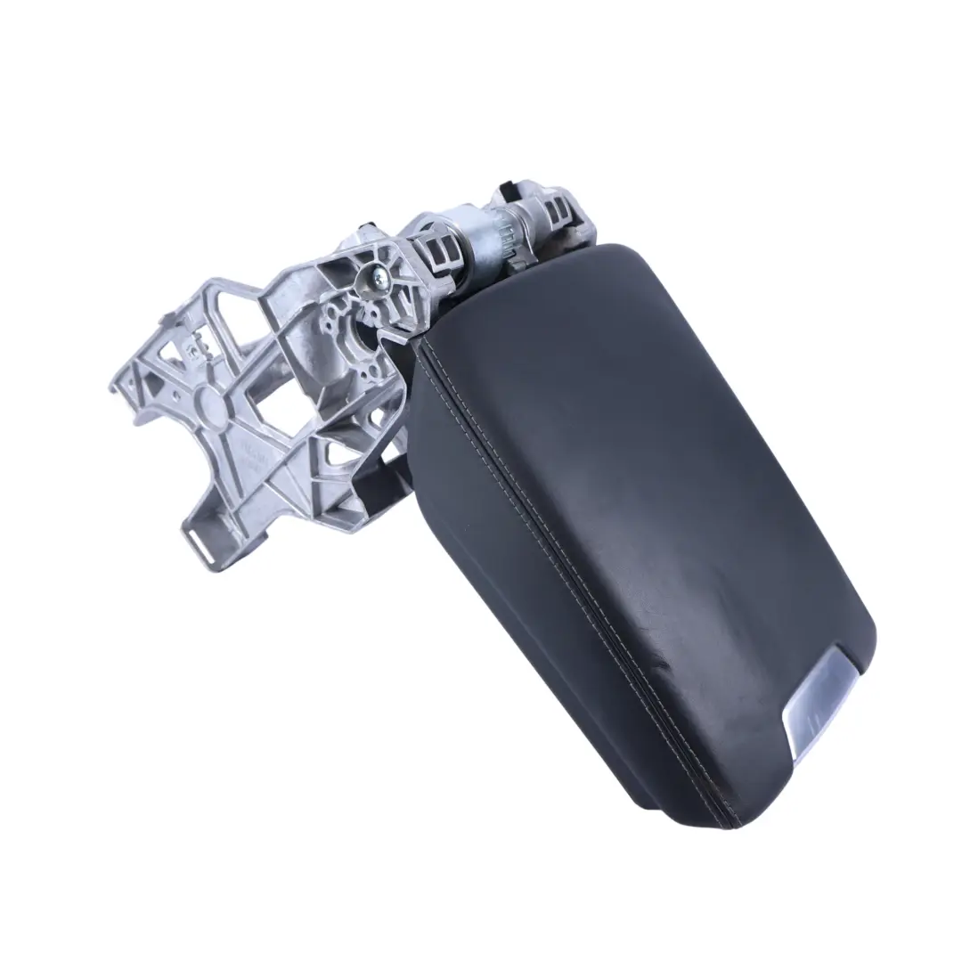 Audi A6 C8 A7 RS7 Centrel Console Armrest Storage Leather Black - SKU 4K0864283D - Part number 4K0864283D