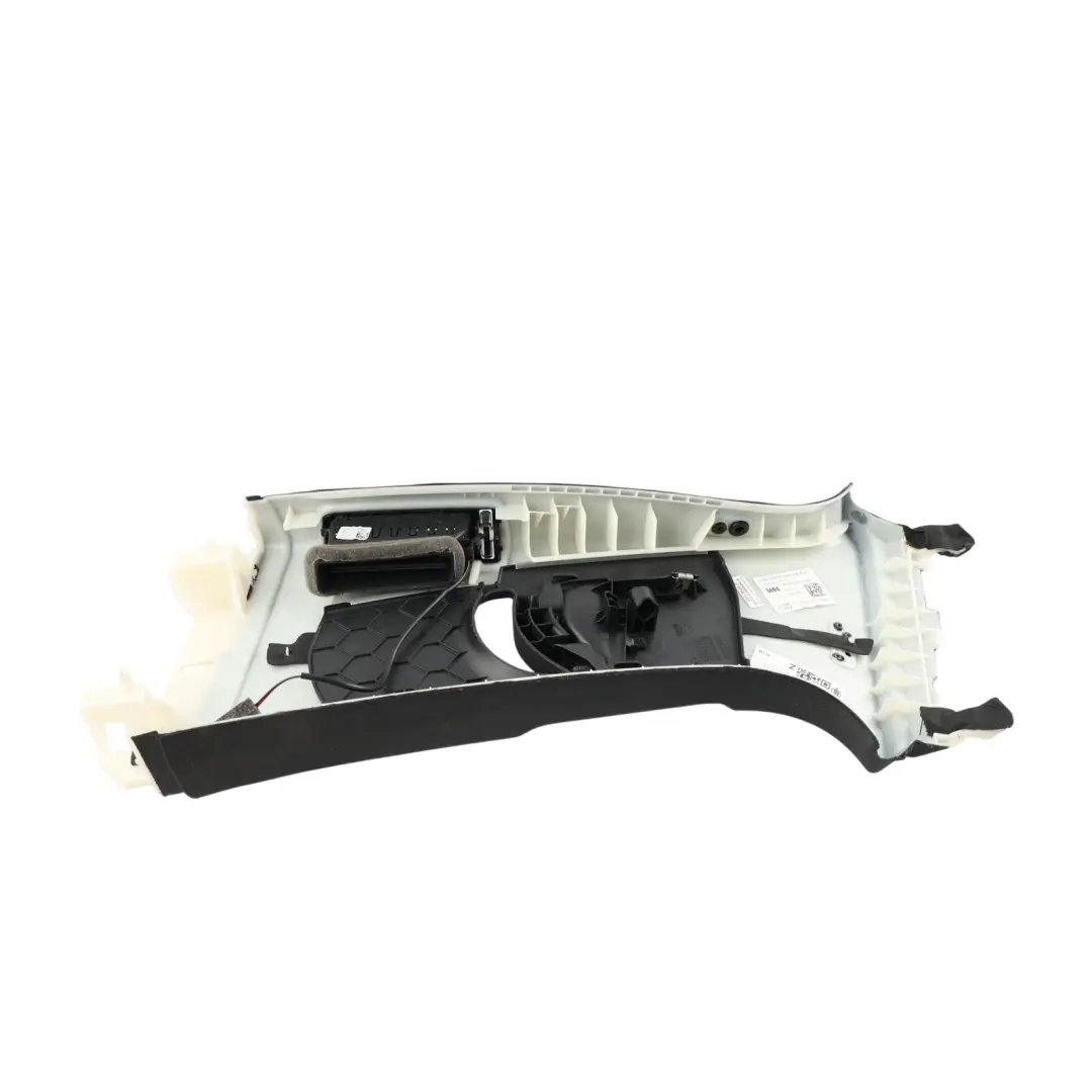 Audi A6 C8 B Pillar Trim Cover Panel Strip Black Upper Right O/S - SKU 4K0867244D - Part number 4K0867244D