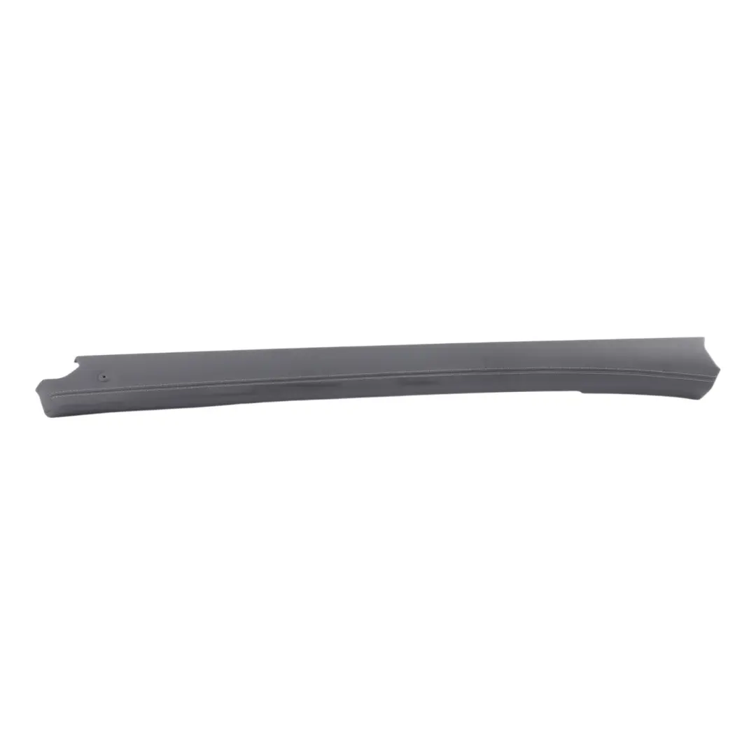 Audi A6 C8 Front Door Card Lining Trim Panel Leather Black Right O/S - SKU 4K0868016B - Part number 4K0868016B
