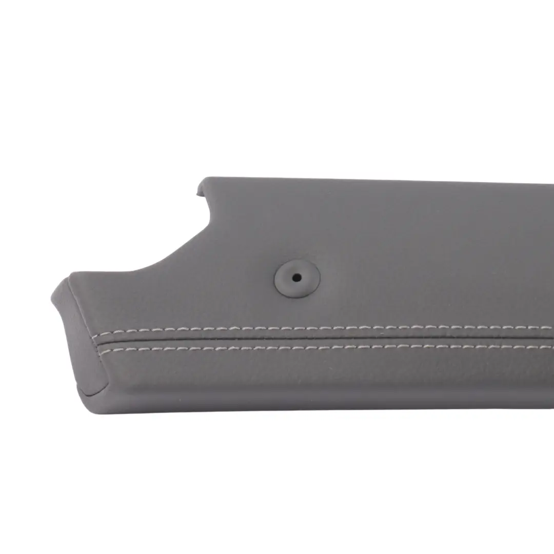 Audi A6 C8 Front Door Card Lining Trim Panel Leather Black Right O/S - SKU 4K0868016B - Part number 4K0868016B