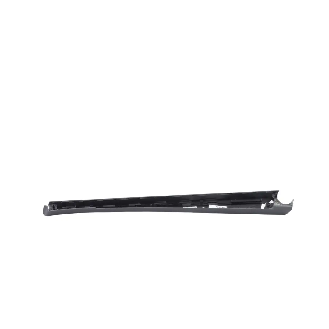Audi A6 C8 Front Door Card Lining Trim Panel Leather Black Right O/S - SKU 4K0868016B - Part number 4K0868016B
