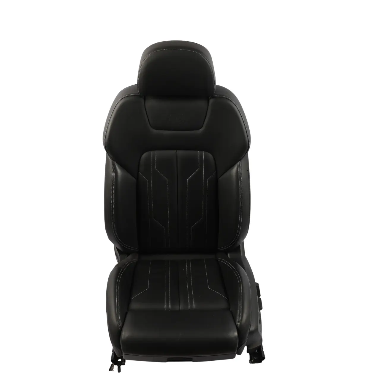 Audi A6 C8 Front Seat Sport Memory Leather Alcantara Soul Black Left N/S