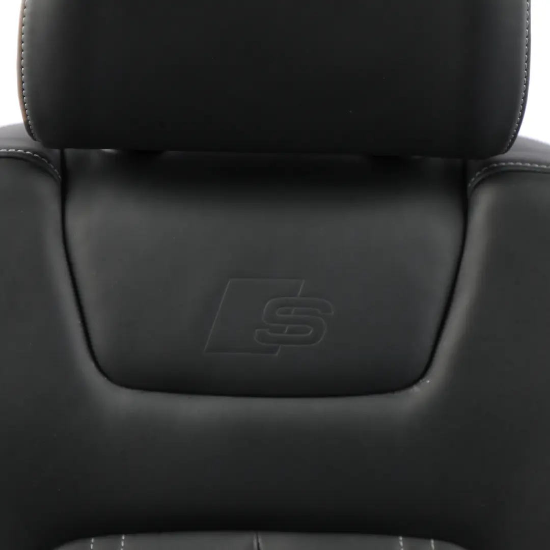 Audi A6 C8 Front Seat Sport Memory Leather Alcantara Soul Black Left N/S - SKU 4K0881807F-1 - Part number 4K0881807F
