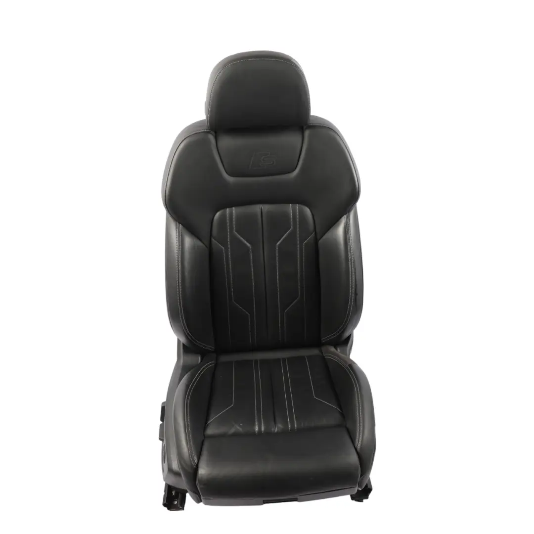 Audi A6 C8 Front Seat Sport Memory Leather Alcantara Soul Black Right O/S - SKU 4K0881808F-1 - Part number 4K0881808F