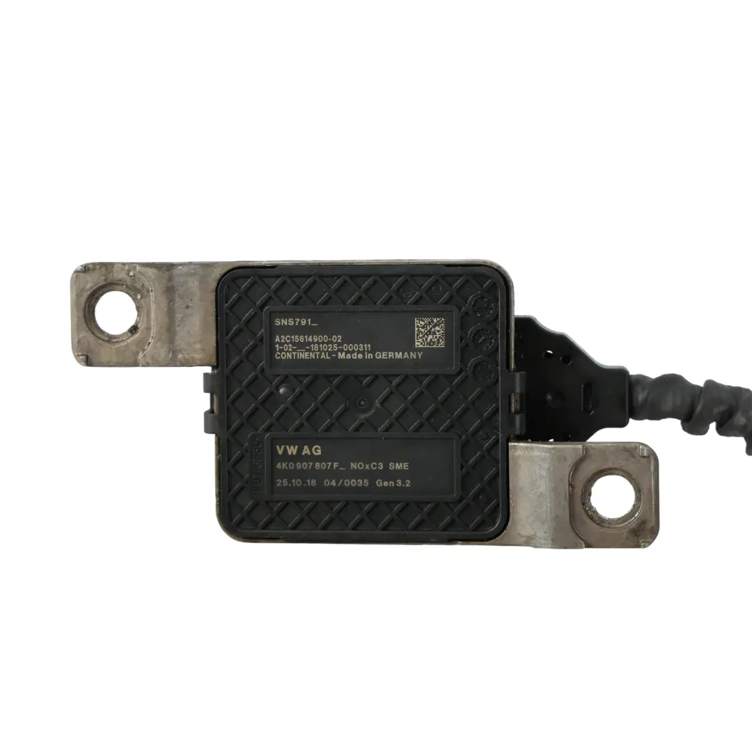 NOx Patricle Sensor Pre DPF to Audi A6 C8 3.0 TDI Diesel with Part number 4K0907807F Audi A6 C8 3.0 TDI Diesel NOx Patricle Sensor Pre DPF - SKU 4K0907807F - Part number 4K0907807F