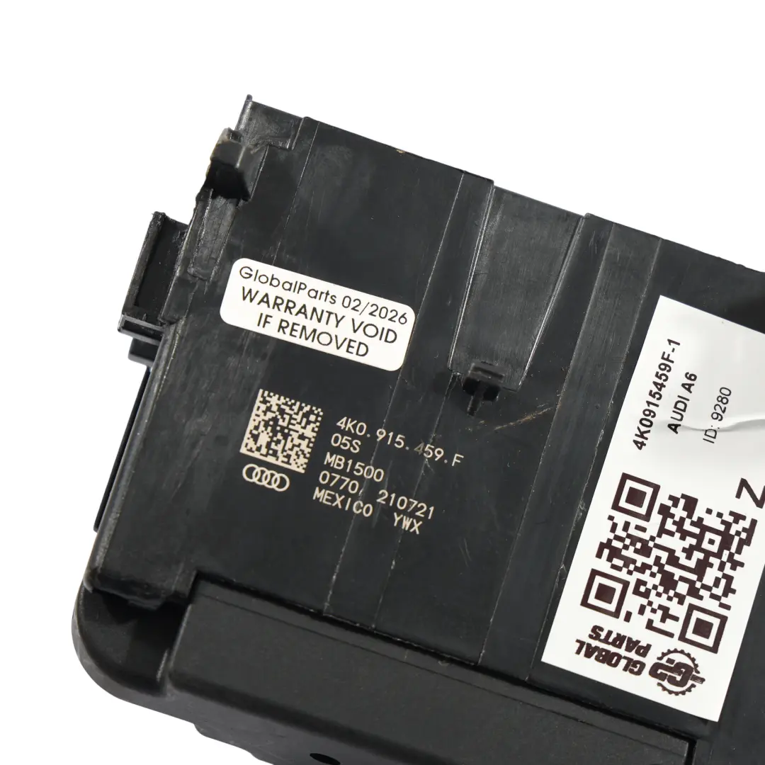 Módulo De Control De Distribución De Energía para Audi A6 C8 con número de pieza 4K0915459F Audi A6 C8 Módulo De Control De Distribución De Energía - SKU 4K0915459F-1 - Número de pieza 4K0915459F