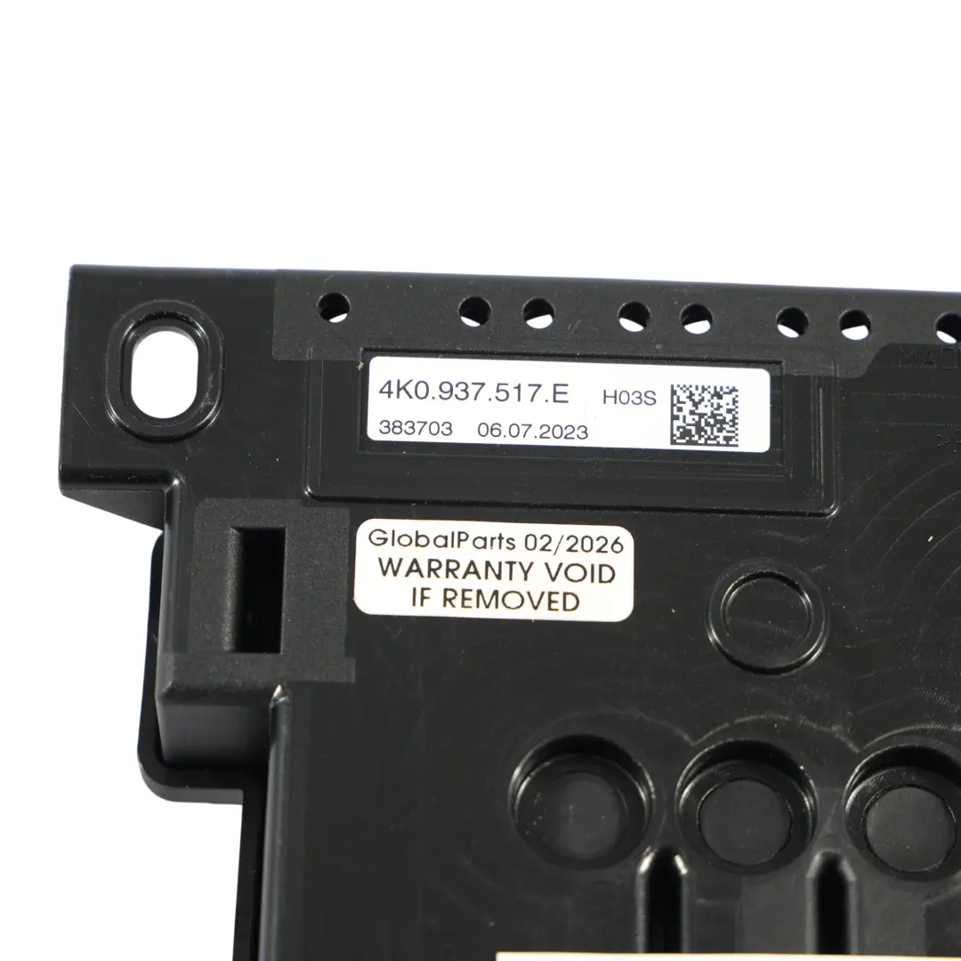 Voltage Converter Current Relay Control Module to Audi A6 C8 Relay with Part number 4K0937517E Audi A6 C8 Relay Voltage Converter Current Relay Control Module - SKU 4K0937517E - Part number 4K0937517E