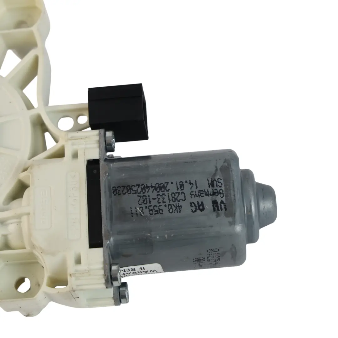 Elevalunas Motor Puerta Trasera Izquierda Unidad para Audi A6 C8 con número de pieza 4K0959811 Audi A6 C8 Elevalunas Motor Puerta Trasera Izquierda Unidad - SKU 4K0959811 - Número de pieza 4K0959811