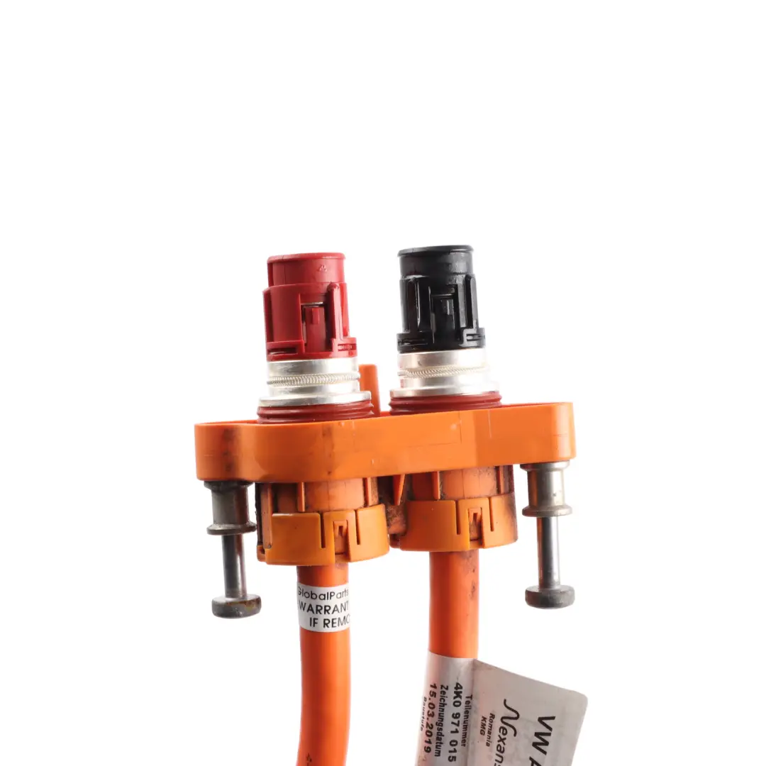 4K Hybrid High Voltage Battery Cable Wiring Loom Harness to Audi A6 C8 A7 with Part number 4K0971015 Audi A6 C8 A7 4K Hybrid High Voltage Battery Cable Wiring Loom Harness - SKU 4K0971015 - Part number 4K0971015