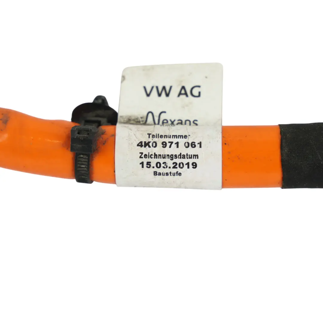 Hochspannungs Batterie Kabel Baum für Audi A6 C8 Mild-Hybrid mit Teilenummer 4K0971061 Audi A6 C8 Mild-Hybrid Hochspannungs Batterie Kabel Baum - SKU 4K0971061 - Teilenummer 4K0971061