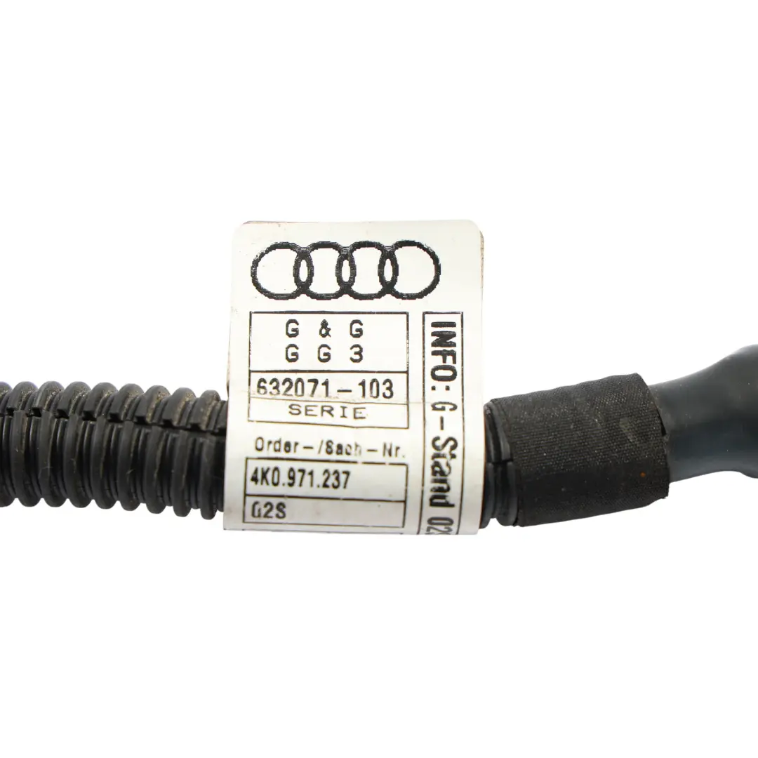 Erde Linie Masse Kabelbaum Kabel für Audi A6 C8 A7 4G Motor mit Teilenummer 4K0971237 Audi A6 C8 A7 4G Motor Erde Linie Masse Kabelbaum Kabel - SKU 4K0971237 - Teilenummer 4K0971237