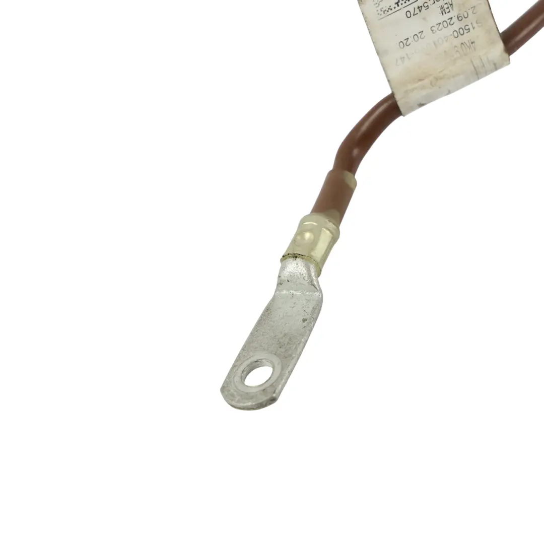 Audi A6 C8 Hybrid Batería Alto Voltaje Línea Tierra Cable Negativo - SKU 4K0971358 - Número de pieza 4K0971358