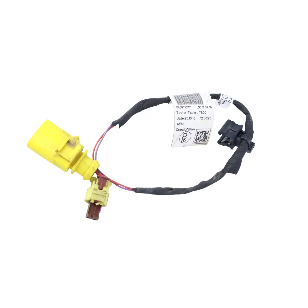 Cable Adaptador Cableado Sensor Colisión para Audi A6 C8 con número de pieza 4K0971677 Audi A6 C8 Cable Adaptador Cableado Sensor Colisión - SKU 4K0971677 - Número de pieza 4K0971677
