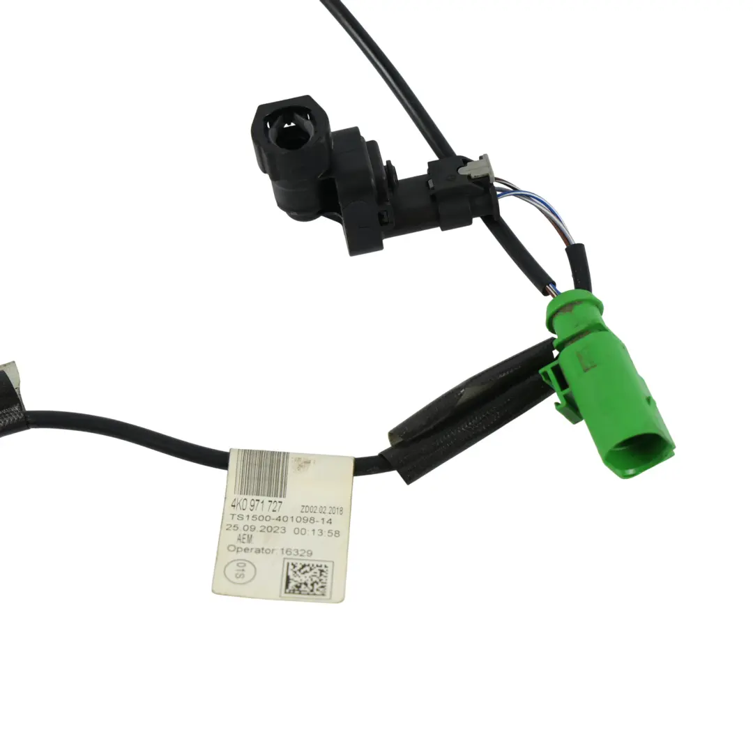 Faisceau De Câbles Du Capteur De Pression pour Audi A6 C8 à propos du numéro de pièce 4K0971727 Audi A6 C8 Faisceau De Câbles Du Capteur De Pression - SKU 4K0971727 - Numéro de pièce 4K0971727