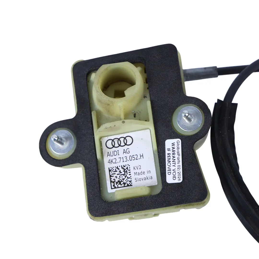 DDVB Automática Liberación Emergencia Cable Freno Mano para Audi A6 C8 con número de pieza 4K2713052H Audi A6 C8 DDVB Automática Liberación Emergencia Cable Freno Mano - SKU 4K2713052H - Número de pieza 4K2713052H