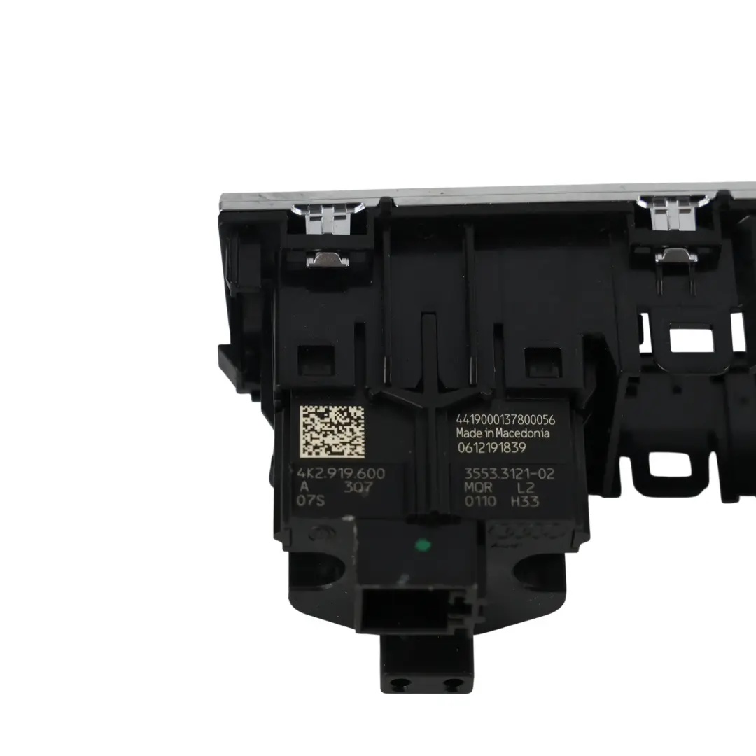 Audi A6 C8 Dashboard Radio Volume Audio Adjustment Knob Panel - SKU RHD-4K2863263-1 - Part number 4K2919600