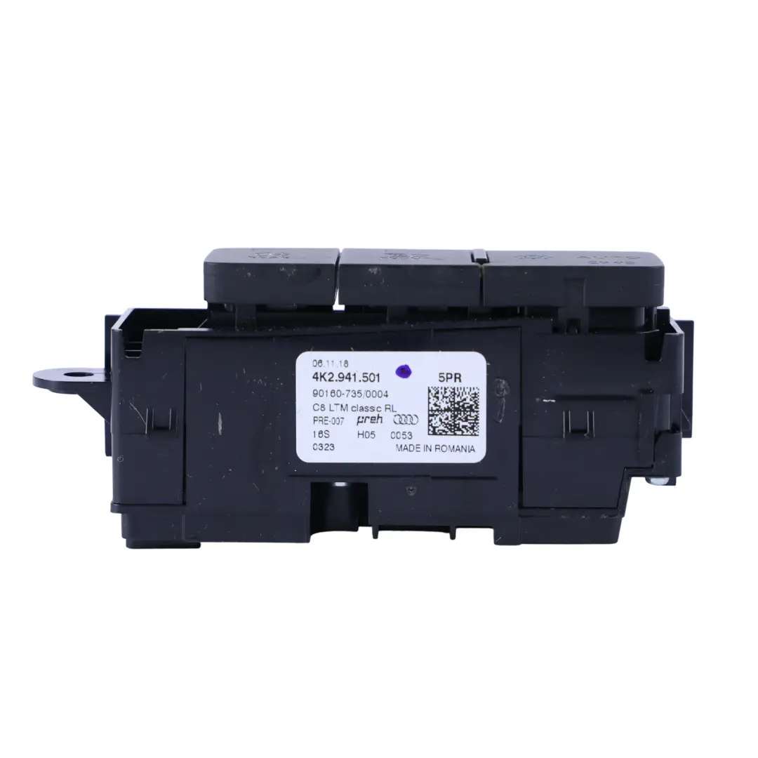 Audi A6 C8 A7 4K Fog Light Switch Button Panel Control Unit - SKU RHD-4K2941501 - Part number 4K2941501