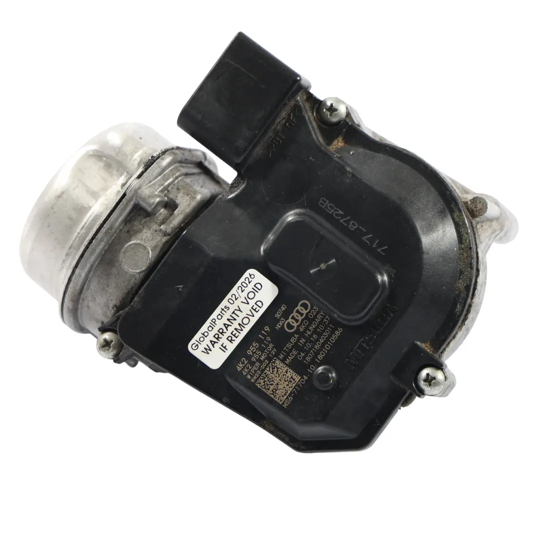 Audi A6 C8 A7 4K Front Windscreen Wiper Motor - SKU RHD-4K2955119 - Part number 4K2955119