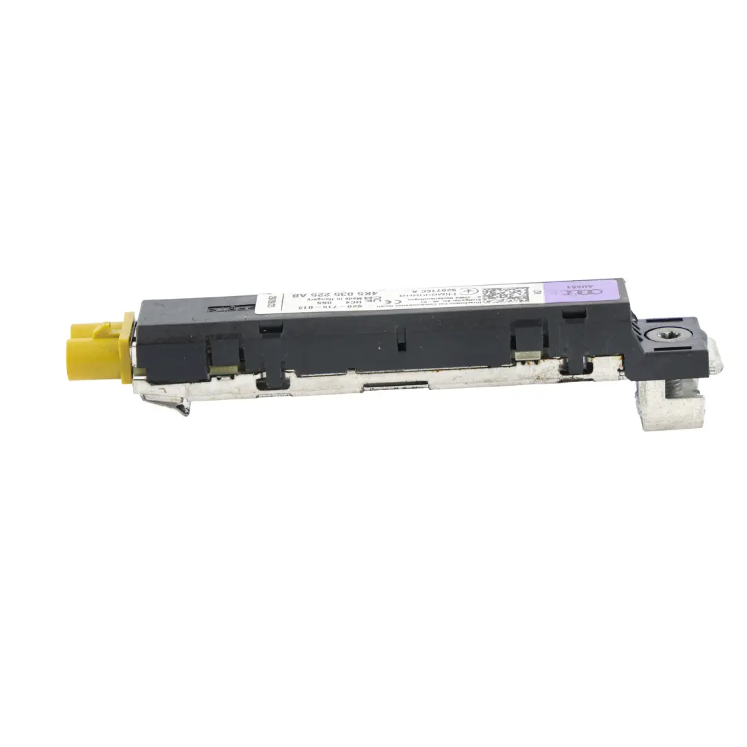 Module Amplificateur D'Antenne Anetnna Arrière Droit pour Audi A6 C8 à propos du numéro de pièce 4K5035225AB Audi A6 C8 Module Amplificateur D'Antenne Anetnna Arrière Droit - SKU 4K5035225AB - Numéro de pièce 4K5035225AB