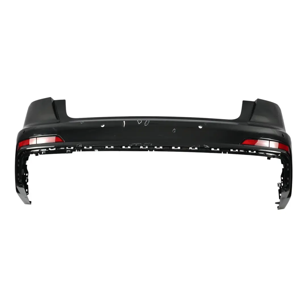 Bumper Trim Panel Upper Cover Mythical Black - Y9T to Audi A6 C8 Saloon Rear with Part number 4K5807067G Audi A6 C8 Saloon Rear Bumper Trim Panel Upper Cover Mythical Black - Y9T - SKU 4K5807067G-MYB - Part number 4K5807067G